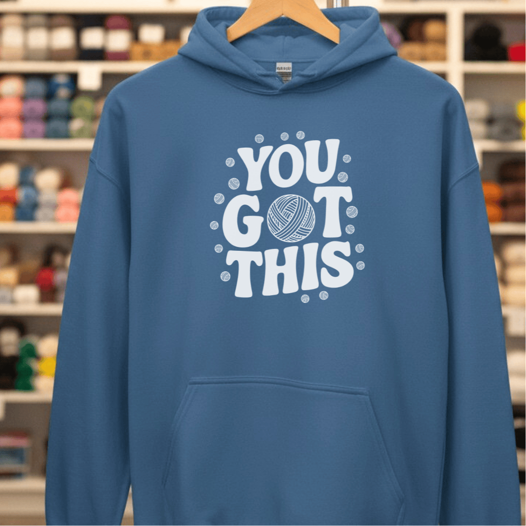 You Got This Hoodie Indigo Blue / S