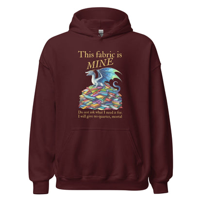 Fabric Dragon Hoarder Hoodie Maroon / S