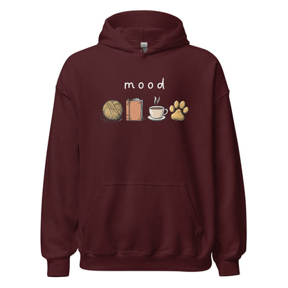 Mood Hoodie Maroon / S