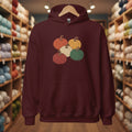Pumpkins Hoodie Maroon / S