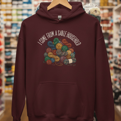Sable Household Hoodie Maroon / S