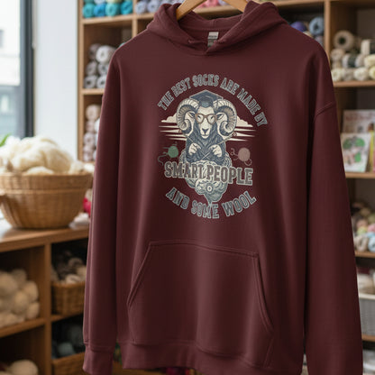 Sock Maker Hoodie Maroon / S
