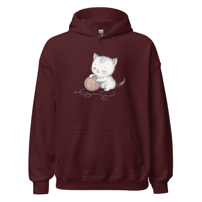 Soft Kitty Hoodie Maroon / S