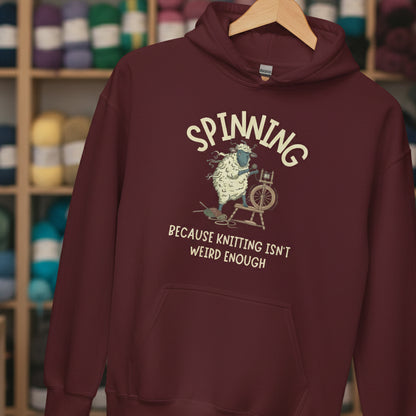 Spinning Hoodie Maroon / S