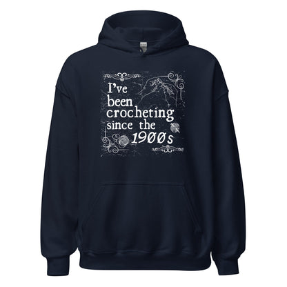 Crocheting Since the 1900s Hoodie Navy / S