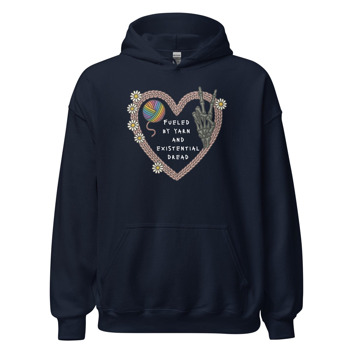 Existential Yarn Hoodie Navy / S