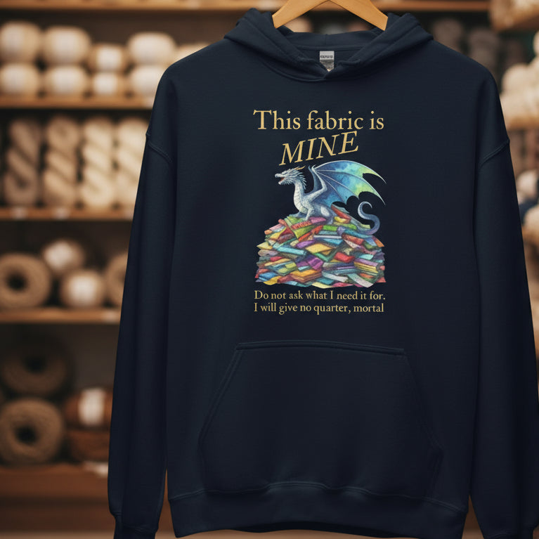 Fabric Dragon Hoarder Hoodie Navy / S