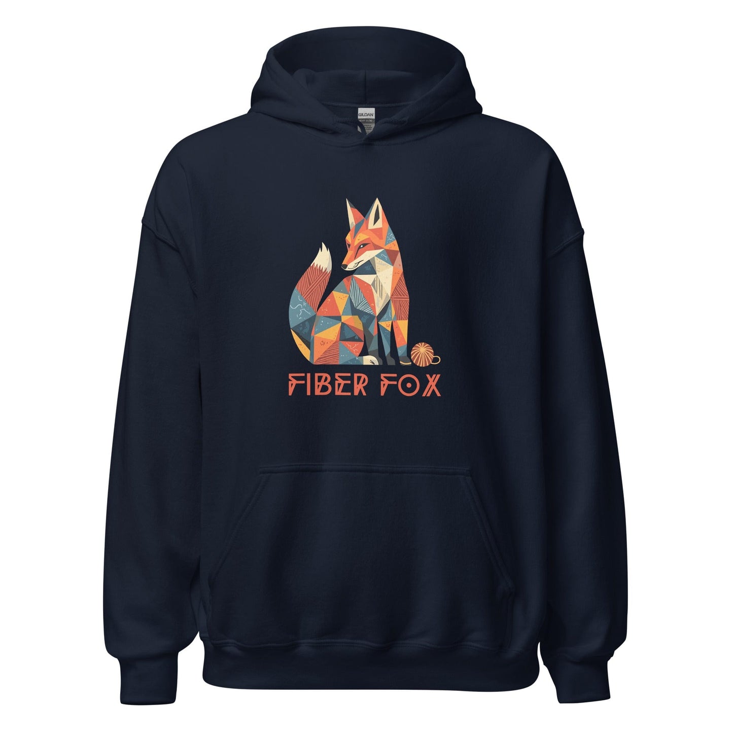 Fiber Fox Hoodie Navy / S
