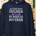 I Love My Children Hoodie Navy / S