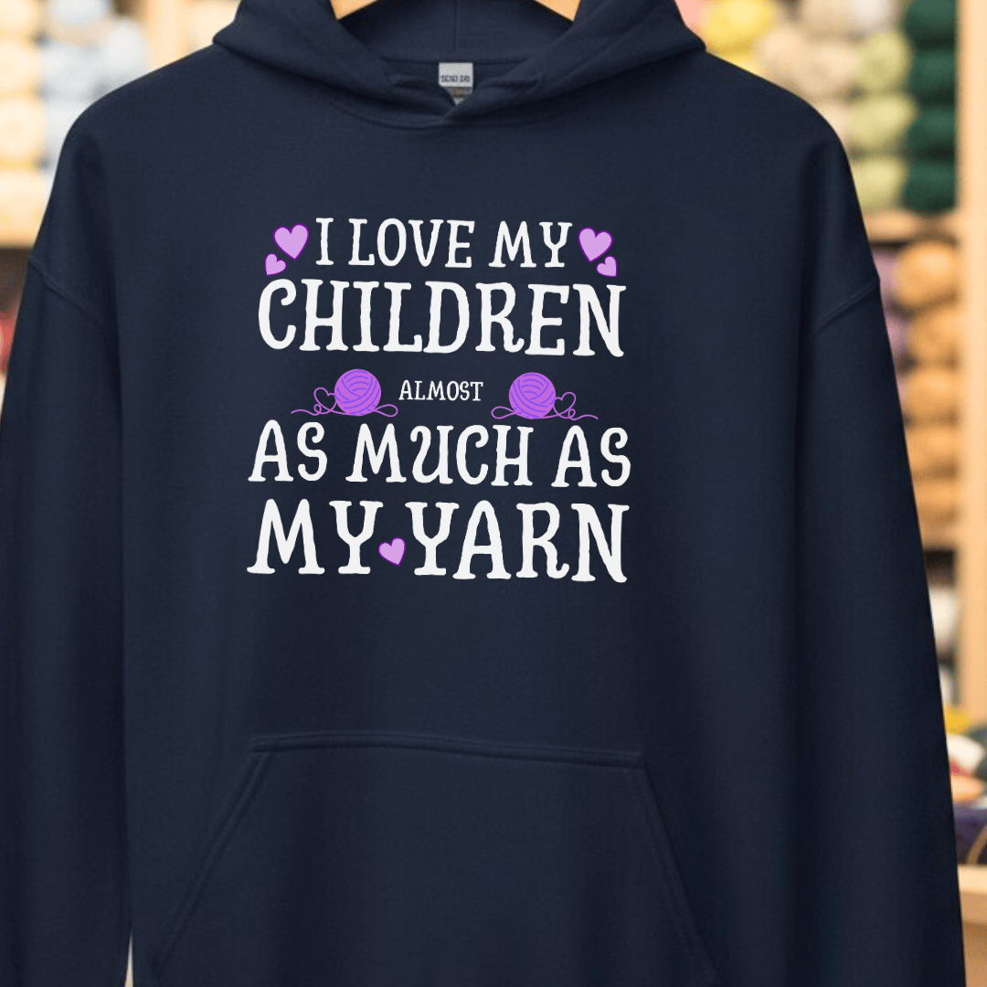 I Love My Children Hoodie Navy / S