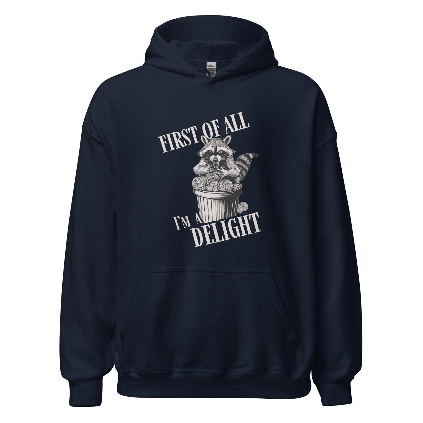 I'm a Delight Hoodie Navy / S