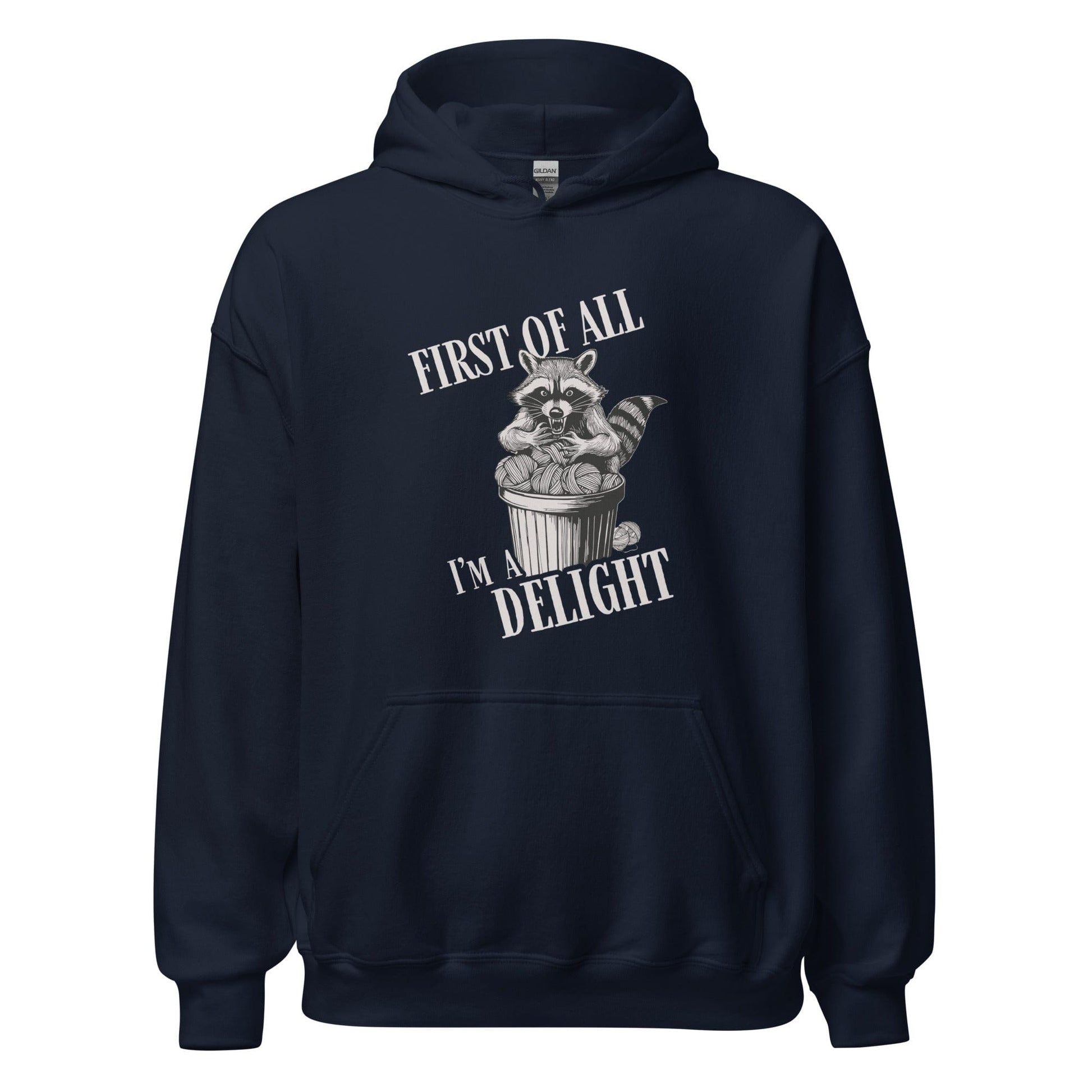 I'm a Delight Hoodie Navy / S
