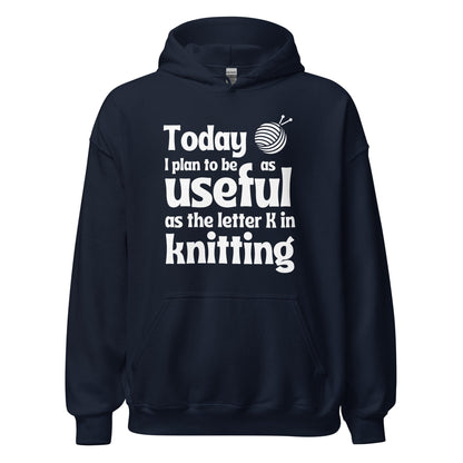 K in Knitting Hoodie Navy / S