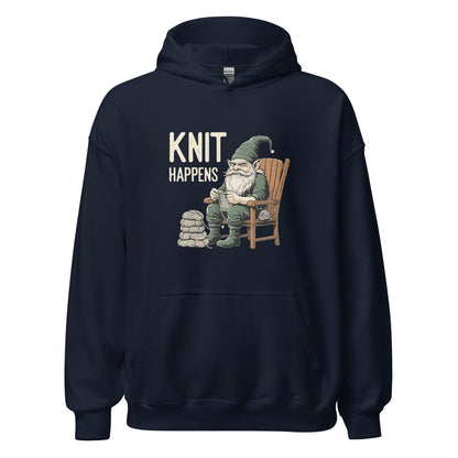 Knit Happens Hoodie Navy / S