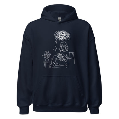 Mental Health Hoodie Navy / S
