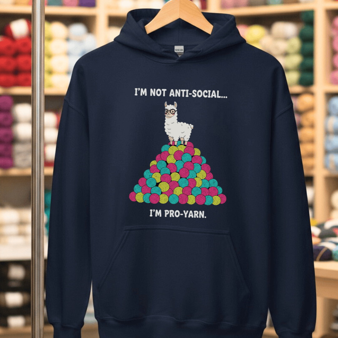 Pro Yarn Hoodie Navy / S