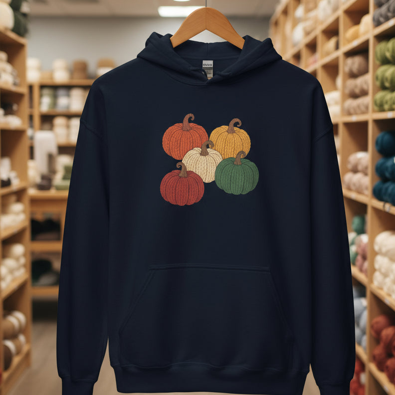 Pumpkins Hoodie Navy / S