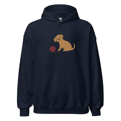 Puppy & Yarn Hoodie Navy / S
