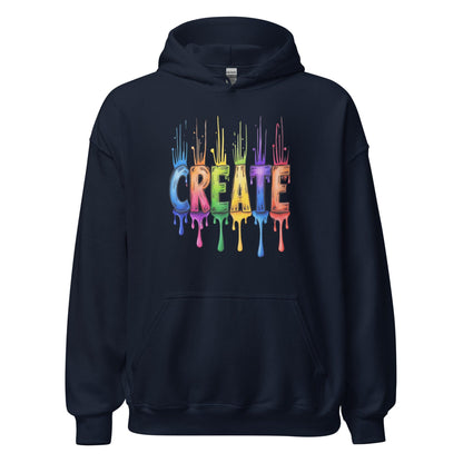 Rainbow Create Hoodie Navy / S