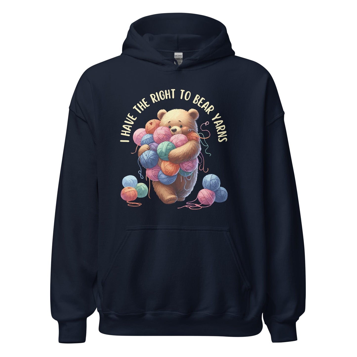 Right to Bear Yarns Hoodie Navy / S