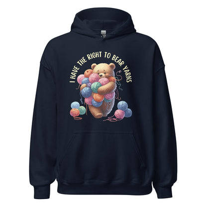 Right to Bear Yarns Hoodie Navy / S