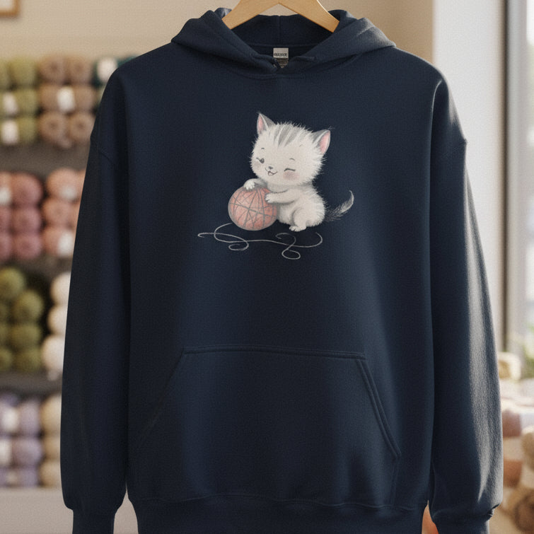 Soft Kitty Hoodie Navy / S