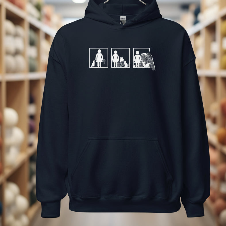 The Inevitable Escalation Hoodie Navy / S
