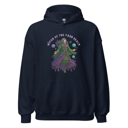 Warlock of the Yarn Realm Hoodie Navy / S