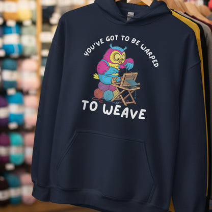 Warped to Weave Hoodie Navy / S