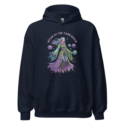 Witch of the Yarn Realm Hoodie Navy / S