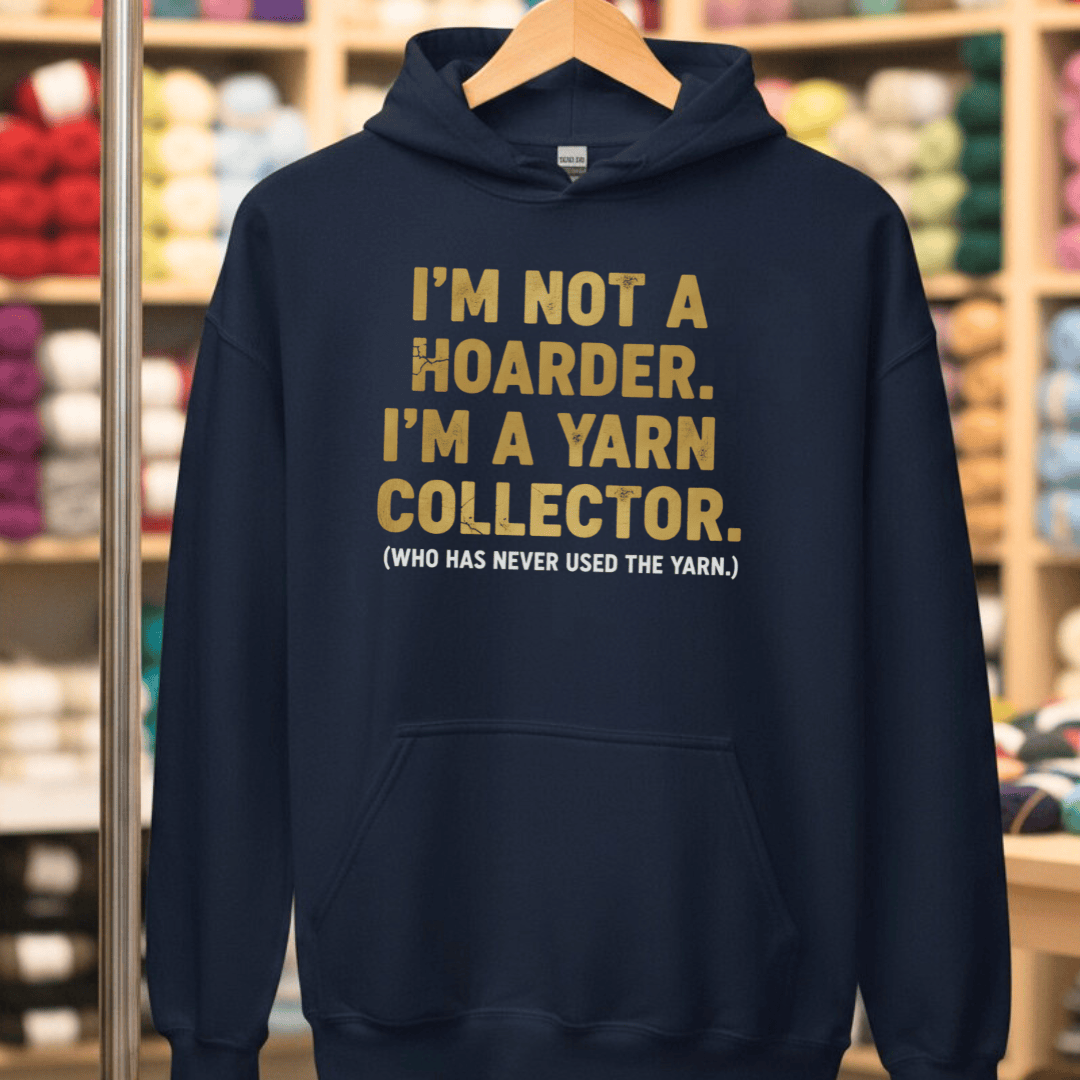 Yarn Collector Hoodie Navy / S