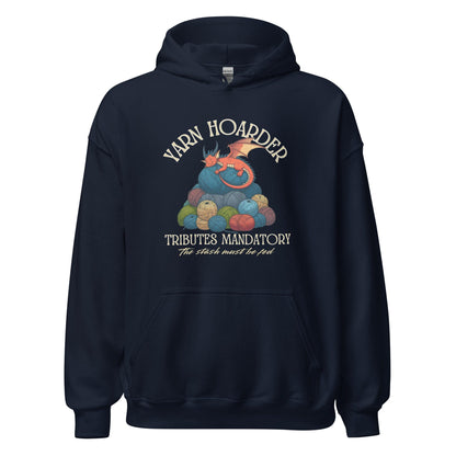 Yarn Hoarder Hoodie Navy / S