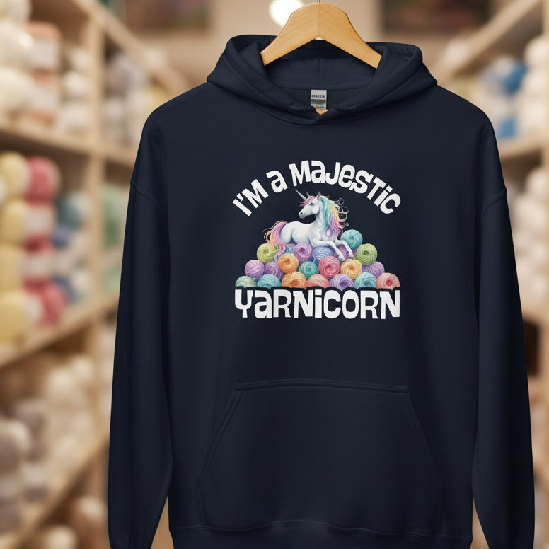 Yarnicorn Hoodie Navy / S