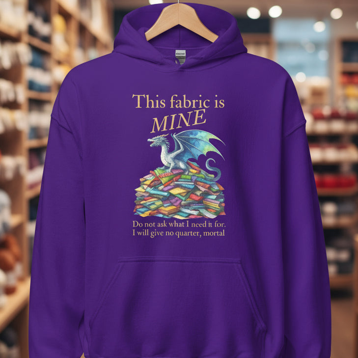 Fabric Dragon Hoarder Hoodie Purple / S