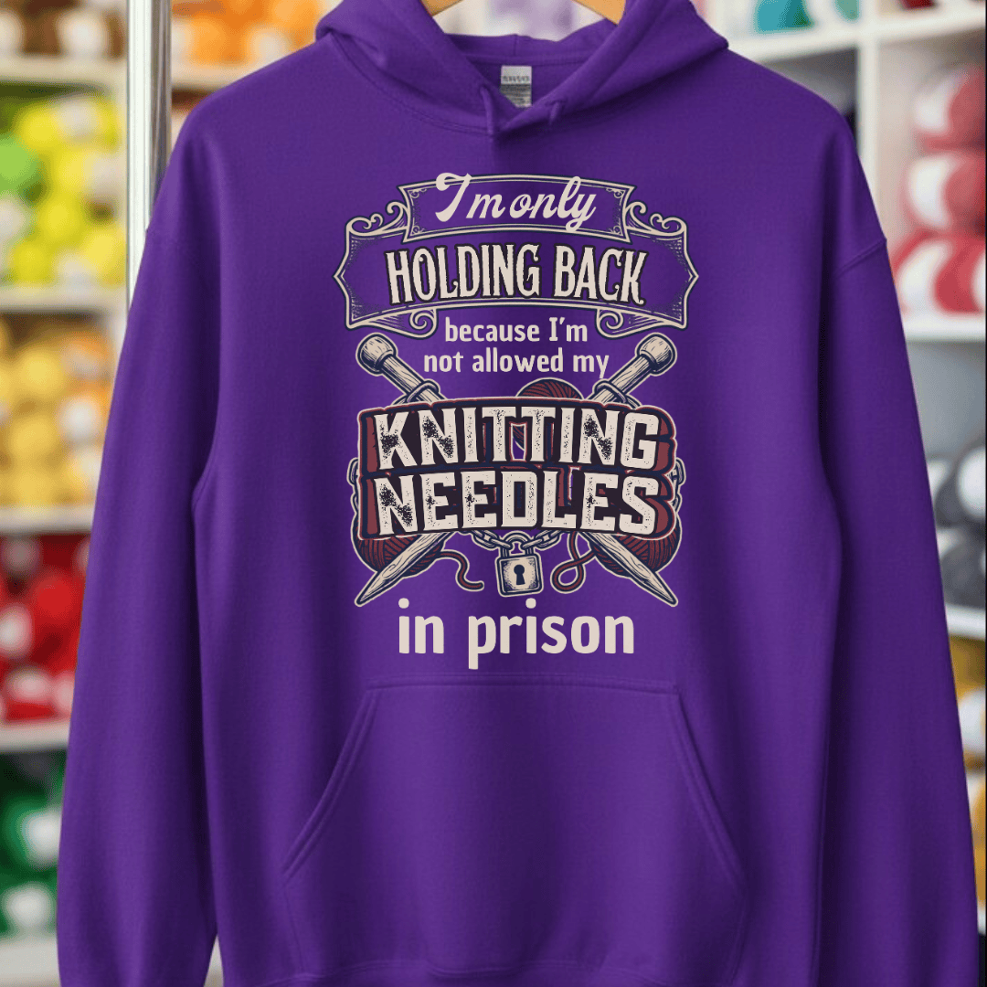 In Prison Hoodie Purple / S