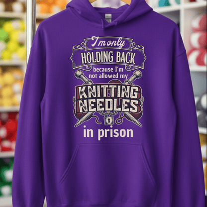 In Prison Hoodie Purple / S