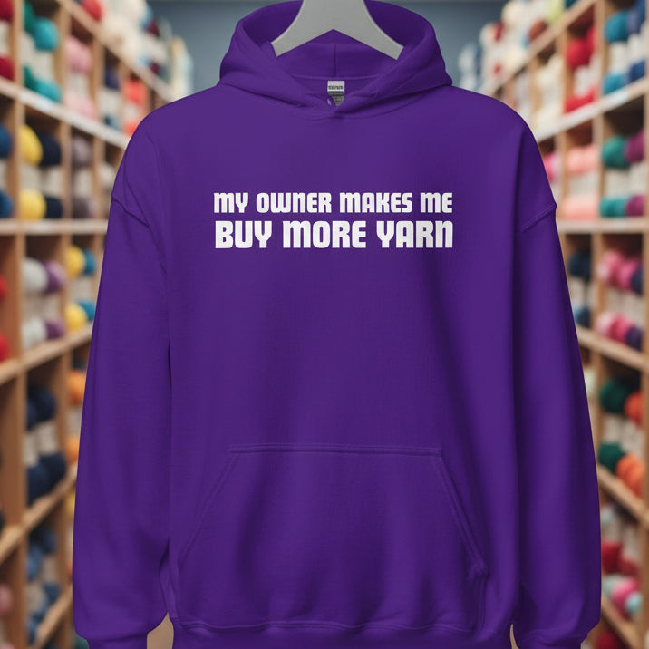 My Owner Hoodie Purple / S