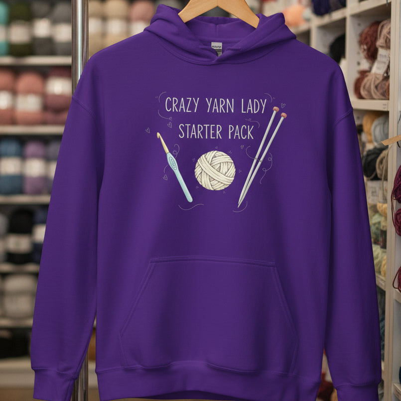 Starter Pack Hoodie Purple / S