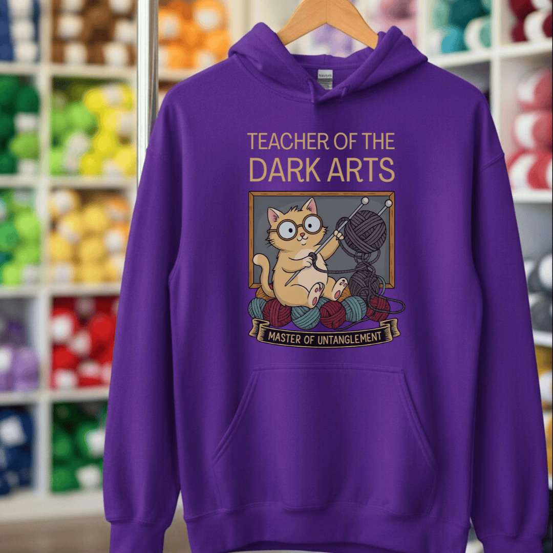 Teacher of the Dark Arts Hoodie Purple / S