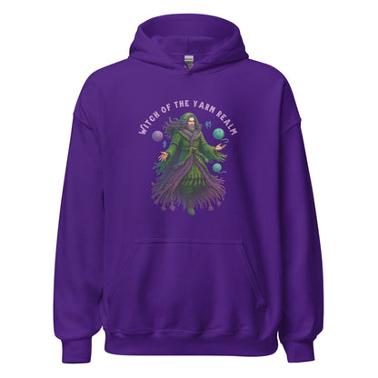 Warlock of the Yarn Realm Hoodie Purple / S