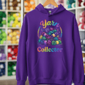 Yarn Collector - Rainbow Hoodie Purple / S