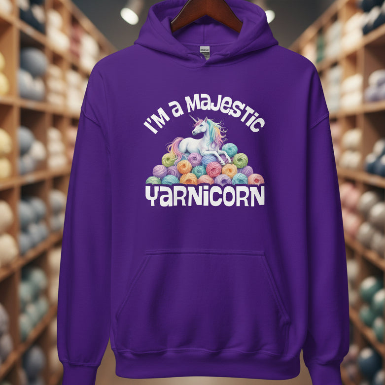 Yarnicorn Hoodie Purple / S