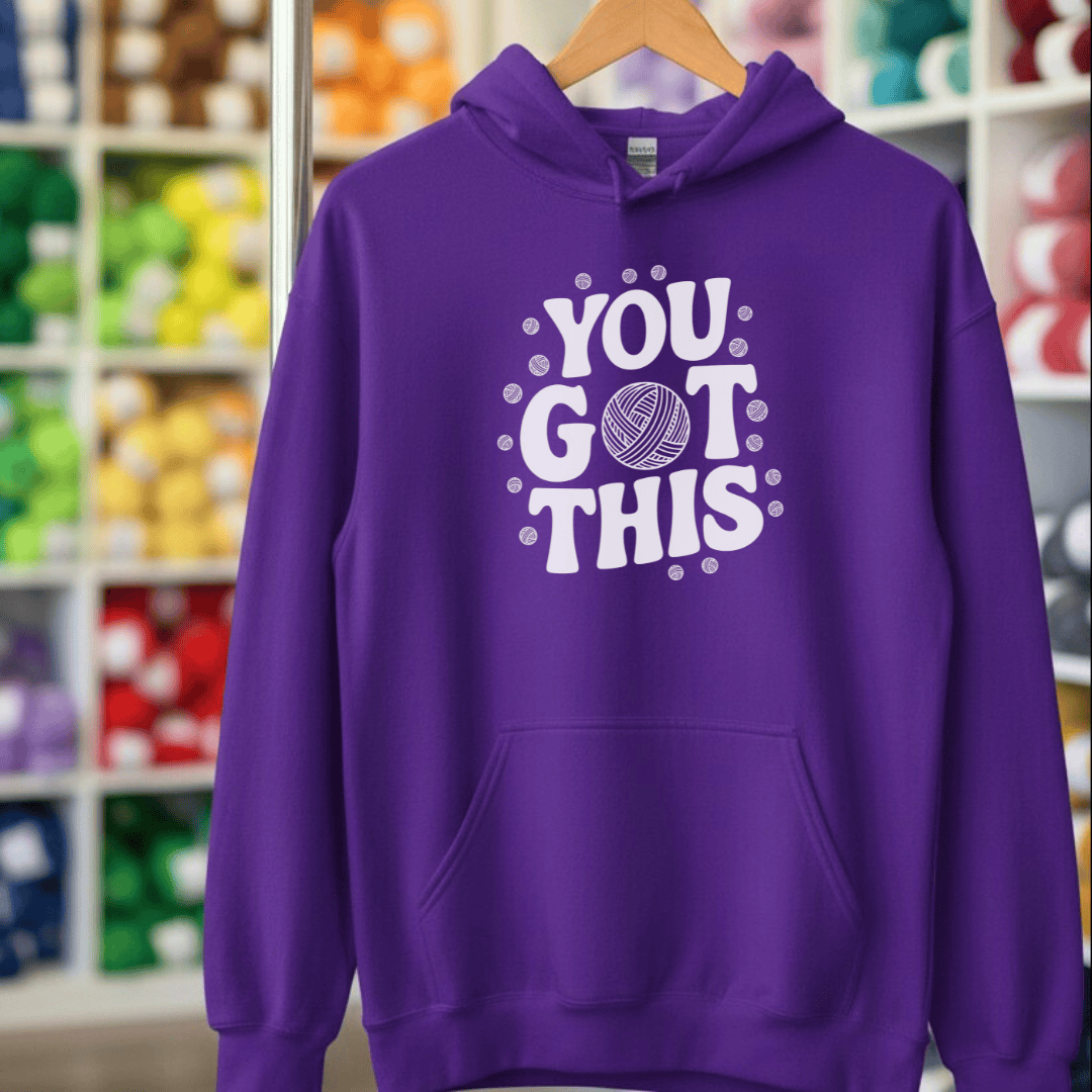 You Got This Hoodie Purple / S