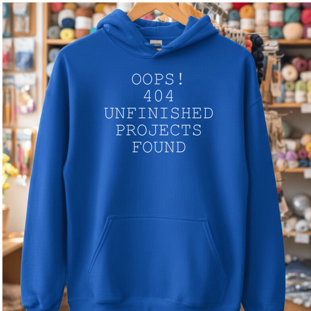 404 Error Hoodie Royal / S
