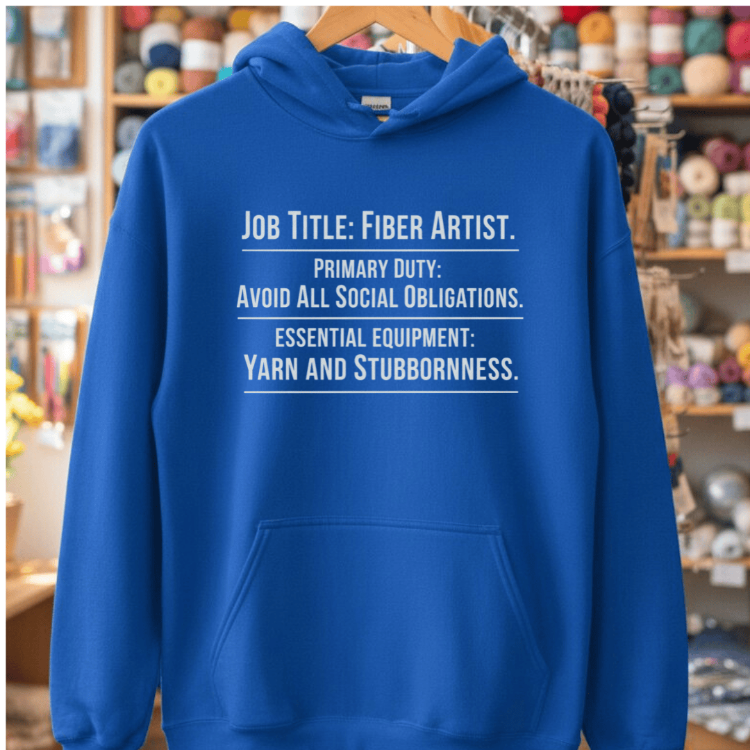 Job Title Hoodie Royal / S