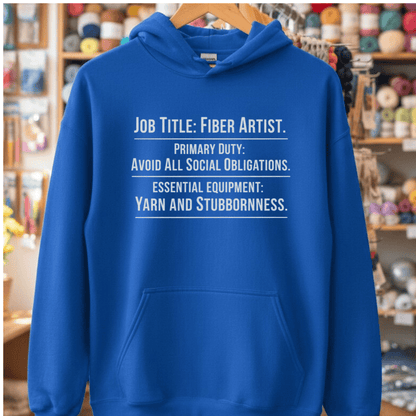 Job Title Hoodie Royal / S