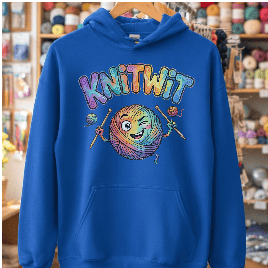 Knitwit Hoodie Royal / S