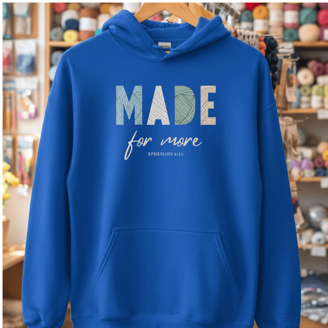 Made For More Hoodie Royal / S