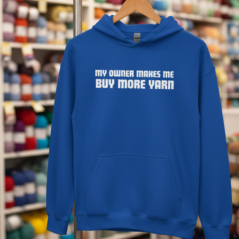 My Owner Hoodie Royal / S