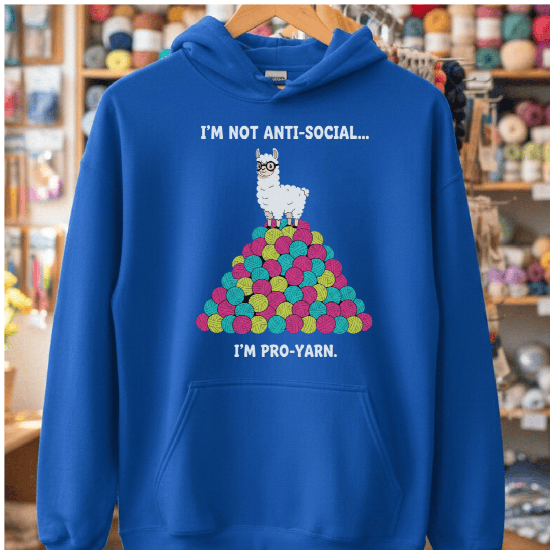 Pro Yarn Hoodie Royal / S